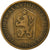 Moneda, Checoslovaquia, Koruna, 1967, BC+, Aluminio - bronce, KM:50