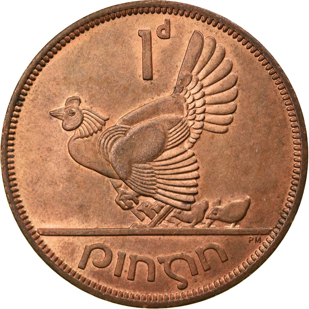 Coin, IRELAND REPUBLIC, Penny, 1964, EF(40-45), Bronze, KM:11