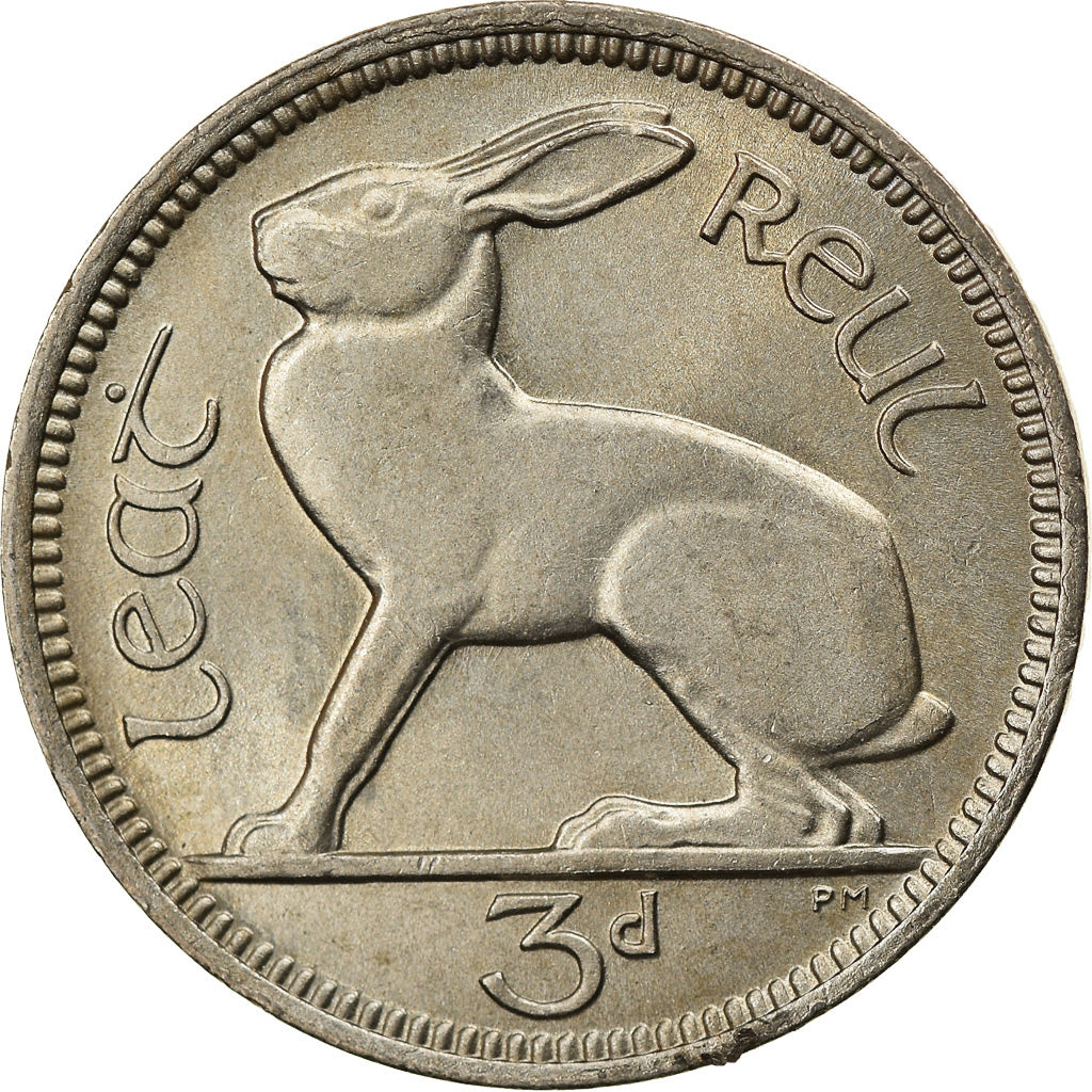 Monnaie, IRELAND REPUBLIC, 3 Pence, 1964, TTB, Copper-nickel, KM:12a