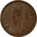 Coin, IRELAND REPUBLIC, 1/2 Penny, 1946, EF(40-45), Bronze, KM:10
