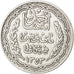 Coin, Tunisia, Ahmad Pasha Bey, 10 Francs, 1934, Paris, EF(40-45), Silver
