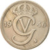Coin, Sweden, Gustaf V, 50 Öre, 1946, EF(40-45), Silver, KM:817