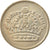Moneta, Szwecja, Gustaf VI, 50 Öre, 1961, EF(40-45), Srebro, KM:825