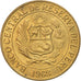 Moneta, Perù, Sol, 1968, SPL-, Ottone, KM:248