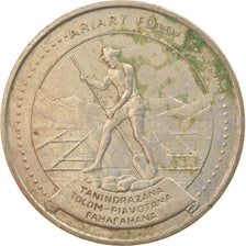 Coin, Madagascar, 10 Ariary, 1983, EF(40-45), Copper-nickel, KM:13b