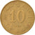 Moneta, Hong Kong, Elizabeth II, 10 Cents, 1986, BB, Nichel-ottone, KM:55