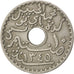 TUNISIA, 10 Centimes, 1926, Paris, KM #254, EF(40-45), Nickel-Bronze, 3.76