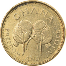 Coin, Ghana, 500 Cedis, 1998, EF(40-45), Nickel-brass, KM:34