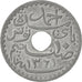 Coin, Tunisia, Ahmad Pasha Bey, 10 Centimes, 1942, Paris, AU(55-58), Zinc