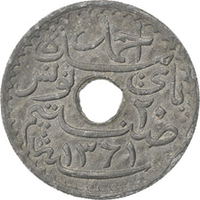 Coin, Tunisia, Ahmad Pasha Bey, 20 Centimes, 1942, Paris, EF(40-45), Zinc