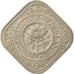 Coin, Netherlands, Wilhelmina I, 5 Cents, 1929, EF(40-45), Copper-nickel, KM:153