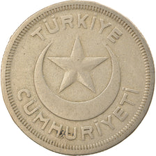 Coin, Turkey, 10 Kurus, 1939, EF(40-45), Copper-nickel, KM:863