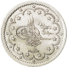 TURKEY, 5 Kurush, 1853, Qustantiniyah, KM #673, AU(50-53), Silver, 6.00