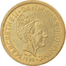 Coin, Denmark, Margrethe II, 10 Kroner, 1995, Copenhagen, EF(40-45)