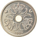 Moneda, Dinamarca, Margrethe II, Krone, 2006, Brondby, MBC, Cobre - níquel