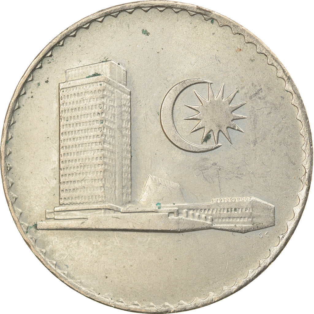 Munten, Maleisië, 50 Sen, 1980, Franklin Mint, ZF, Copper-nickel, KM:5.3