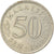 Monnaie, Malaysie, 50 Sen, 1980, Franklin Mint, TTB, Copper-nickel, KM:5.3