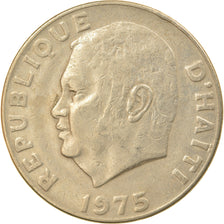 Coin, Haiti, 20 Centimes, 1975, EF(40-45), Copper-nickel, KM:100