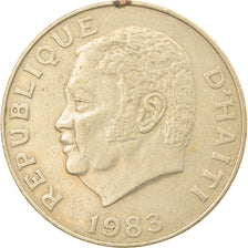 Coin, Haiti, 50 Centimes, 1983, EF(40-45), Copper-Nickel-Zinc, KM:101a