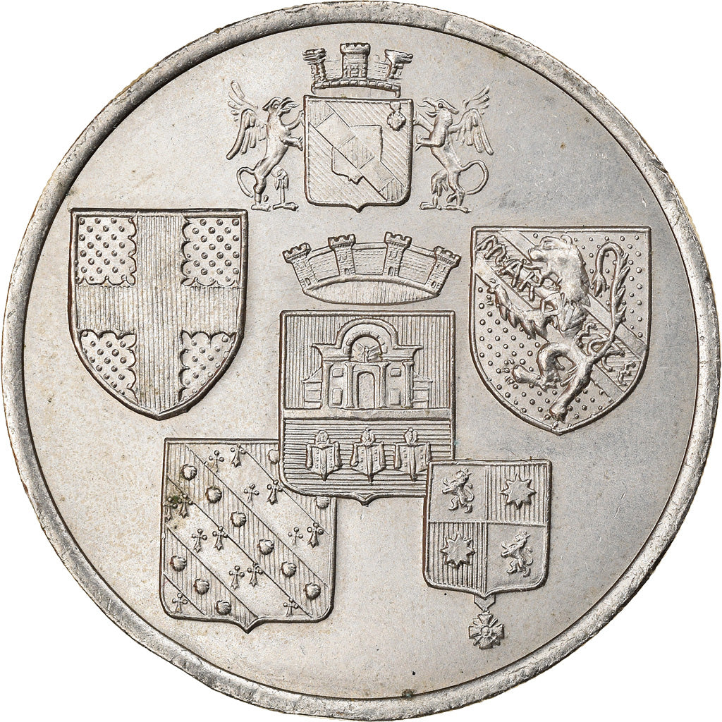França, Medal, 2 Euro de l'Alliance Nord-Ouest, 1998, Euro des villes