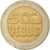 Moneda, Colombia, 500 Pesos, 1994, MBC, Bimetálico, KM:286