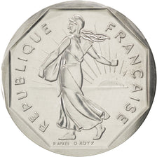 FRANCE, 2 Francs, 1980, KM #P671, MS(65-70), Nickel, Gadoury #123.P1, 15.00