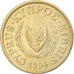 Moneta, Cypr, Cent, 1994, EF(40-45), Mosiądz niklowy, KM:53.3