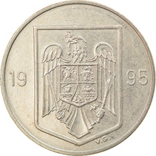 Munten, Roemenië, 10 Lei, 1995, ZF, Nickel Clad Steel, KM:116