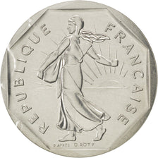 FRANCE, 2 Francs, 1982, KM #P735, MS(65-70), Nickel, Gadoury #123.P1, 15.00