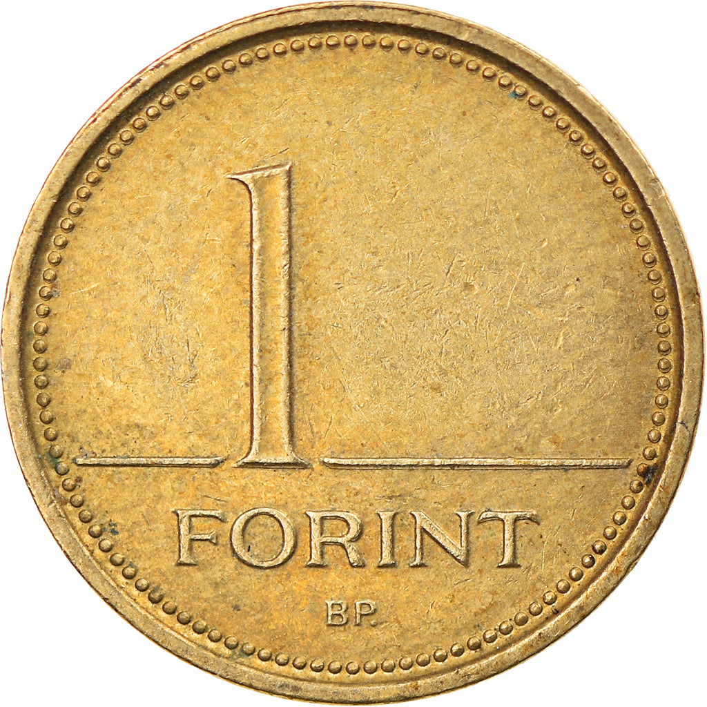 Moneta, Węgry, Forint, 1997, Budapest, EF(40-45), Mosiądz niklowy, KM:692