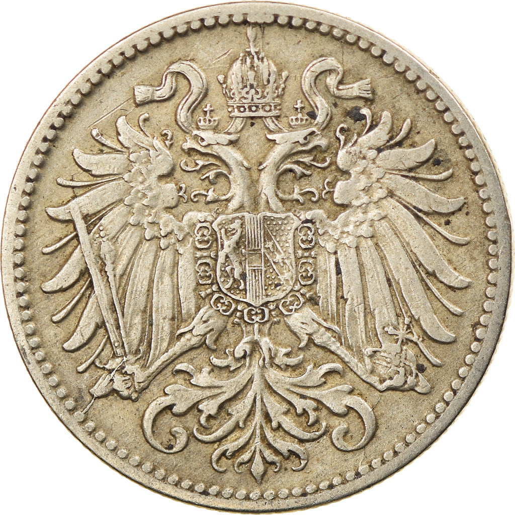Coin, Hungary, Forint, 1916, Budapest, EF(40-45), Nickel-brass, KM:692