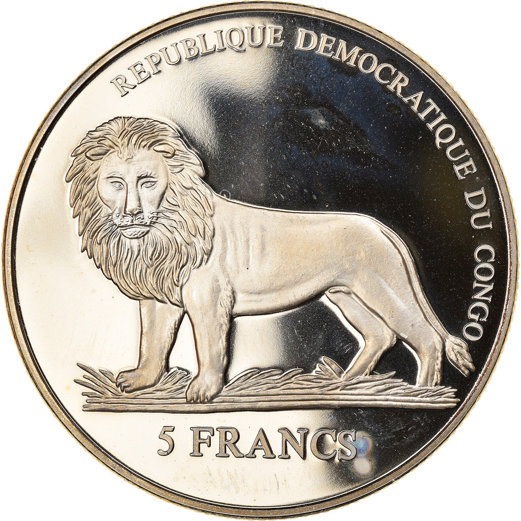 Coin, CONGO, DEMOCRATIC REPUBLIC, Garde Suisse Pontificale, 5 Francs, 2006