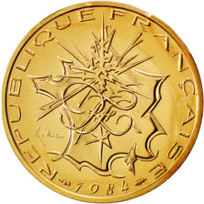 Monnaie, France, 10 Francs, 1984, FDC, Copper-Nickel-Aluminum, KM:P915
