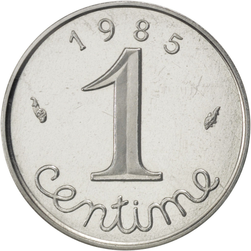 Monnaie, France, Épi, Centime, 1985, FDC, Stainless Steel, KM:928, Gadoury:4.P1