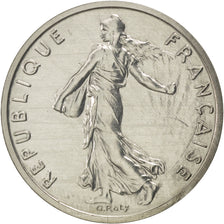FRANCE, 1/2 Franc, 1985, KM #P936, MS(65-70), Nickel, Gadoury #91.P1, 9.00