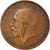 Moneta, Gran Bretagna, George V, 1/2 Penny, 1914, MB, Bronzo, KM:809