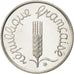 FRANCE, Centime, 1981, KM #P684, MS(65-70), Silver, Gadoury #4.P1, 4.40