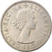 Coin, Great Britain, Elizabeth II, 1/2 Crown, 1964, EF(40-45), Copper-nickel