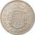 Moneda, Gran Bretaña, Elizabeth II, 1/2 Crown, 1964, MBC, Cobre - níquel