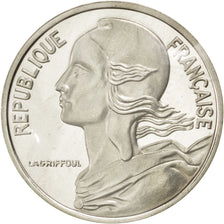 FRANCE, 5 Centimes, 1981, KM #P687, MS(65-70), Silver, Gadoury #22.P2, 5.00