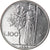 Moneda, Italia, 100 Lire, 1985, Rome, MBC, Acero inoxidable, KM:96.1