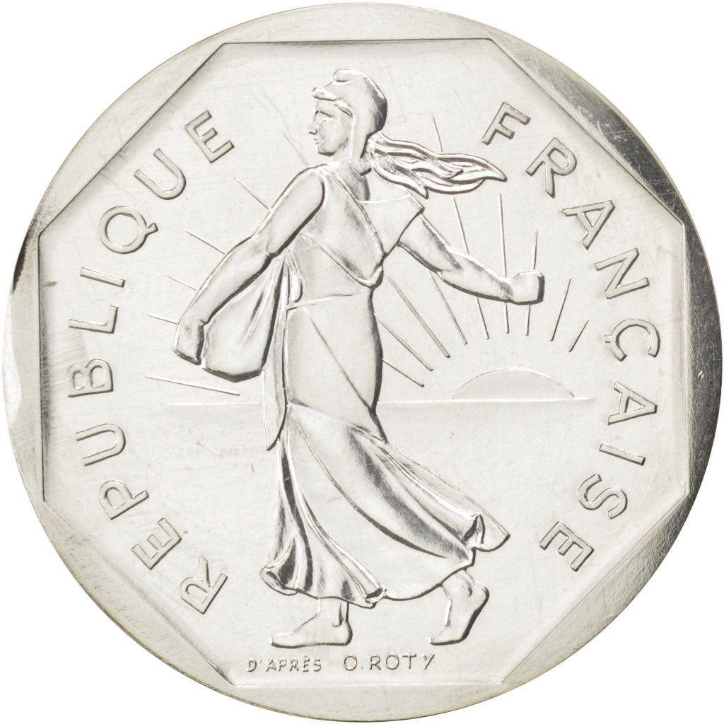 Monnaie, France, 2 Francs, 1981, FDC, Argent, KM:P704, Gadoury:123.P2