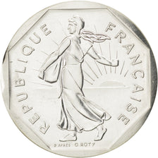 Moneta, Francja, 2 Francs, 1981, MS(65-70), Srebro, KM:P704, Gadoury:123.P2