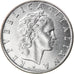 Coin, Italy, 50 Lire, 1988, Rome, EF(40-45), Stainless Steel, KM:95.1