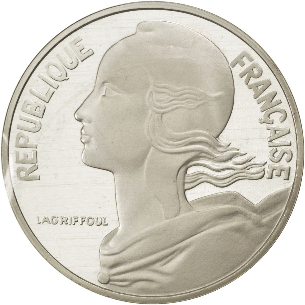 Coin, France, 20 Centimes, 1982, MS(65-70), Silver, KM:P725, Gadoury:56.P2