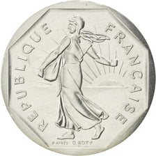 Munten, Frankrijk, 2 Francs, 1982, FDC, Zilver, KM:P736, Gadoury:123.P2
