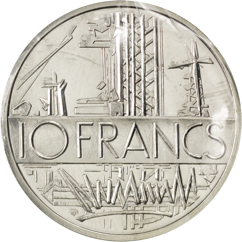 Coin, France, 10 Francs, 1982, MS(65-70), Silver, KM:P744, Gadoury:186.P2