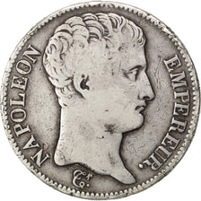 Premier Empire, 5 Francs Napoléon Empereur, Type transitoire, 1807 A, KM 685