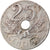 Münze, Spanien, Alfonso XIII, 25 Centimos, 1927, S+, Copper-nickel, KM:742