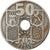 Coin, Spain, Caudillo and regent, 50 Centimos, 1951, EF(40-45), Copper-nickel